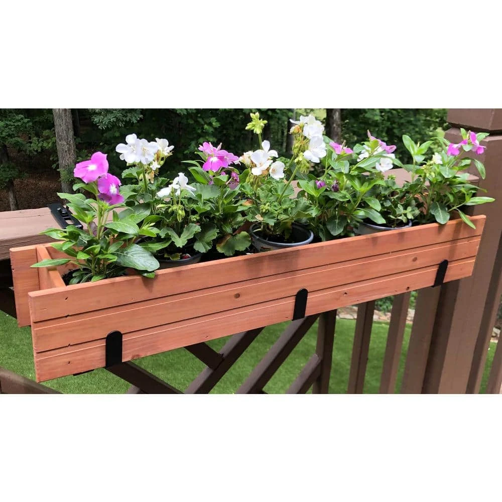 Vigoro Adjustable Window Planter Box Single Metal Bracket 7 Vigoro Adjustable Window Planter Box Single Metal Bracket - Image 5