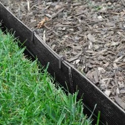 Vigoro 20 ft. Premium Black Composite Edging -Vigoro sales Store black vigoro brick edging 903002vg 4f 1000