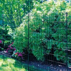 Vigoro 44 in. H x 36 in. W Steel Multi-Purpose No Dig Black Fence Panel 21 Vigoro 44 in. H x 36 in. W Steel Multi-Purpose No Dig Black Fence Panel -Vigoro sales Store black vigoro garden fencing 860411 66 1000