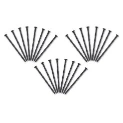 Vigoro 8 in. Anchoring Landscape Spike Pack (24-Count)
