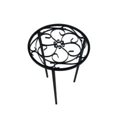 Vigoro 12 in. x 21 in. Black Metal Indoor Round Plant Stand 11 Vigoro 12 in. x 21 in. Black Metal Indoor Round Plant Stand -Vigoro sales Store black vigoro plant stands 51160 c3 1000