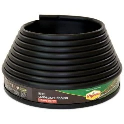 Vigoro Heavy-Duty 50 ft. Landscape Plastic Edging