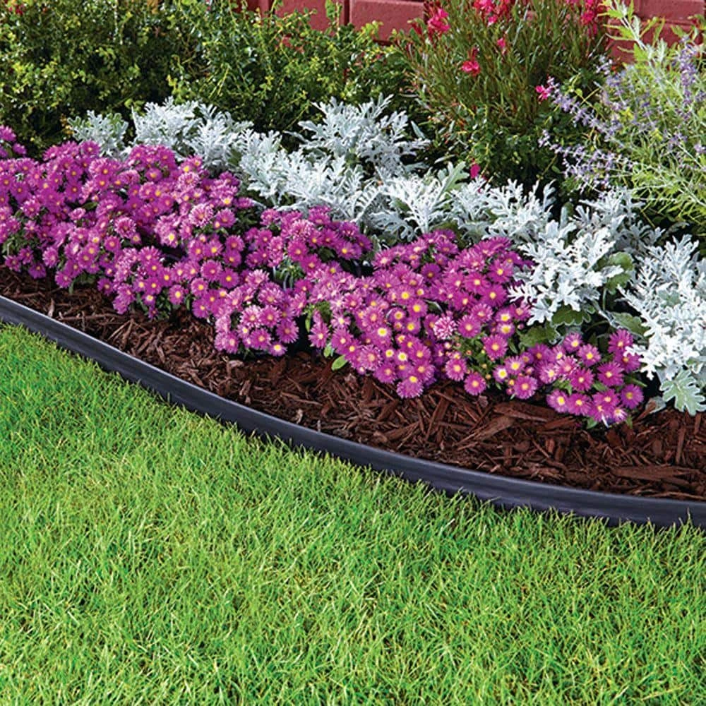 Vigoro 60 ft. No-Dig Landscape Plastic Edging Kit 11 Vigoro 60 ft. No-Dig Landscape Plastic Edging Kit - Image 9