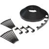 Vigoro 60 ft. No-Dig Landscape Plastic Edging Kit -Vigoro sales Store black vigoro plastic edging 3001 60hd 3 64 1000
