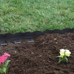 Vigoro 20 ft. x 2.25 in. Black Scalloped Polyethylene No-Dig Edging -Vigoro sales Store black vigoro plastic edging 3011 20hd 5 c3 1000