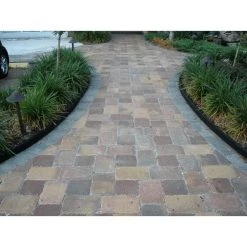 Vigoro EcoBorder 4 ft. Black Rubber Landscape Edging (Single) -Vigoro sales Store black vigoro rubber edging ecobrd blk 4 ft fa 1000