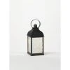SULLIVANS 10.5 in. Black Speckled Lantern with LED Pillar Candle 1 SULLIVANS 10.5 in. Black Speckled Lantern with LED Pillar Candle -Vigoro sales Store blacks sullivans outdoor lanterns sea44237ln 64 1000