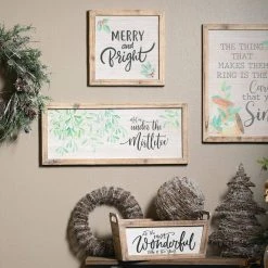 SULLIVANS Brown "Wonderful" Wooden Planter -Vigoro sales Store brown sullivans plant pots pn3558 4f 1000