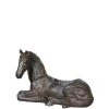 SULLIVANS Brown Resin Horse Planter -Vigoro sales Store brown sullivans plant pots pr2467 64 1000