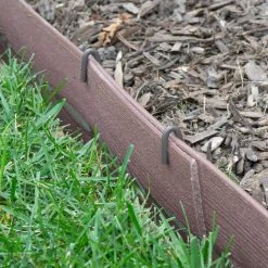 Vigoro 20 ft. Premium Brown Composite Edging -Vigoro sales Store brown vigoro brick edging 903001vg 66 1000