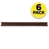 Vigoro 4 ft. Brown No-Dig Rubber Landscape Edging (6-Pack) -Vigoro sales Store brown vigoro rubber edging dcbfe4bn6 64 1000