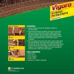 Vigoro sales Store -Vigoro sales Store brown vigoro rubber edging dcbfe4bn6 a0 1000
