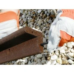 Vigoro EcoBorder 4 ft. Brown Rubber Landscape Edging (6-Pack) -Vigoro sales Store brown vigoro rubber edging ecobrd brn 6pk 1d 1000