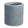 KANTE 9.8 in. W Round Charcoal Lightweight Concrete/Fiberglass Indoor Outdoor Elegant Planter 1 KANTE 9.8 in. W Round Charcoal Lightweight Concrete/Fiberglass Indoor Outdoor Elegant Planter -Vigoro sales Store charcoal kante plant pots osc0119a c60121 64 1000