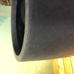 KANTE 21.7 in. Tall Charcoal Lightweight Concrete Round Outdoor Planter -Vigoro sales Store charcoal kante plant pots rc0066a c60121 76 1000