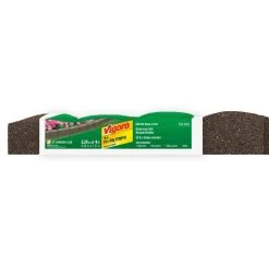 Vigoro Roman Stone 4 ft. Earth Rubber Garden Edging -Vigoro sales Store earth vigoro rubber edging mt5001597 1f 1000