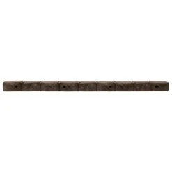 Vigoro Roman Stone 48 in. Rubber Garden Edging Earth (Pack of 2) -Vigoro sales Store earth vigoro rubber edging mt5001789cm 66 1000