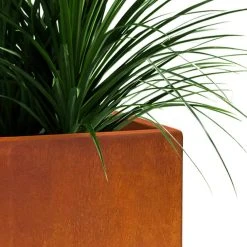 KANTE 16 in. H Faux Weathering Steel Finish Concrete Square, Modern Outdoor/Indoor Lightweight Planter Pot with Drainage Hole 16 KANTE 16 in. H Faux Weathering Steel Finish Concrete Square, Modern Outdoor/Indoor Lightweight Planter Pot with Drainage Hole -Vigoro sales Store faux weathering steel kante plant pots rf0007b c91942 fa 1000