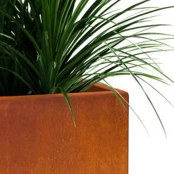 KANTE 19 in. H Faux Weathering Steel Concrete Tall Square Planter, Modern Outdoor/Indoor Lightweight with Drainage Hole 15 KANTE 19 in. H Faux Weathering Steel Concrete Tall Square Planter, Modern Outdoor/Indoor Lightweight with Drainage Hole -Vigoro sales Store faux weathering steel kante plant pots rf0007c c91942 44 1000