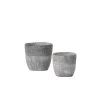 SULLIVANS Gray Cement Pot (Set of 2) 2 SULLIVANS Gray Cement Pot (Set of 2) -Vigoro sales Store gray sullivans plant pots cmt1187 64 1000