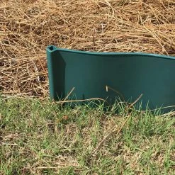 Vigoro 2 ft. W x 0.25 in. L Green Plastic Easy Edging -Vigoro sales Store green vigoro plastic edging 51034 1f 1000