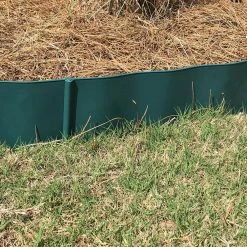 Vigoro 2 ft. W x 0.25 in. L Green Plastic Easy Edging -Vigoro sales Store green vigoro plastic edging 51034 44 1000