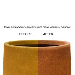 KANTE 16 in. Dia. Round Iron Oxide Concrete Bowl Planter, Outdoor Indoor Large Planter Pot with Drainage Hole 14 KANTE 16 in. Dia. Round Iron Oxide Concrete Bowl Planter, Outdoor Indoor Large Planter Pot with Drainage Hole -Vigoro sales Store iron oxide kante plant pots rc0051b c80621 4f 1000