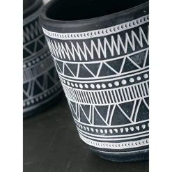 SULLIVANS Multi-Color Ceramic Flower Pots (Set of 2) -Vigoro sales Store multicolor sullivans plant pots cm2911 4f 1000