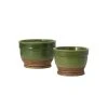 SULLIVANS Multi-Color Ceramic Planter (Set of 2)
