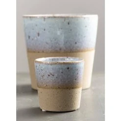 SULLIVANS Multi-Color Ceramic Planter (Set of 2) -Vigoro sales Store multicolor sullivans plant pots cm2941 4f 1000