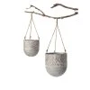 SULLIVANS Multi-Color Metal Hanging Planters (Set of 2) 1 SULLIVANS Multi-Color Metal Hanging Planters (Set of 2) -Vigoro sales Store multicolor sullivans plant pots met1676 64 1000