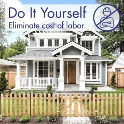 Vigoro 37.1 in. H x 48.3 in. W Cedar Garden Fence Gate -Vigoro sales Store natural cedar wood vigoro garden fencing 860671 31 1000