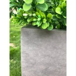 KANTE 23 in. L Rectangular Natural Concrete/Fiberglass Indoor Outdoor Elegant Long Planter 8 KANTE 23 in. L Rectangular Natural Concrete/Fiberglass Indoor Outdoor Elegant Long Planter -Vigoro sales Store natural concrete kante plant pots osf0104a c80021 4f 1000