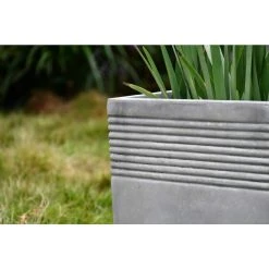 KANTE Small 15 in. Tall Natural Lightweight Concrete Modern Square Outdoor Planter -Vigoro sales Store natural concrete kante plant pots rf0128b c80021 1d 1000