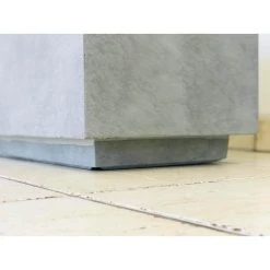 KANTE 37.4 in. L Natural Lightweight Concrete Modern Square Outdoor Planter -Vigoro sales Store natural concrete kante plant pots rf0151a c80021 1f 1000