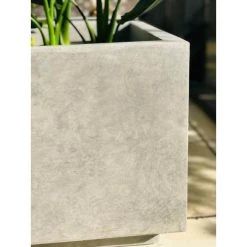 KANTE 37.4 in. L Natural Lightweight Concrete Modern Square Outdoor Planter -Vigoro sales Store natural concrete kante plant pots rf0151a c80021 44 1000