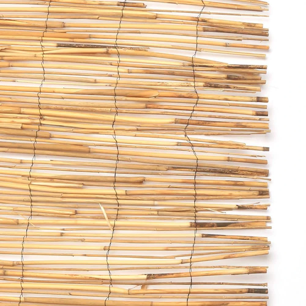 Vigoro 6 ft. H x 16 ft. W Natural Reed Garden Fencing Roll 7 Vigoro 6 ft. H x 16 ft. W Natural Reed Garden Fencing Roll - Image 5