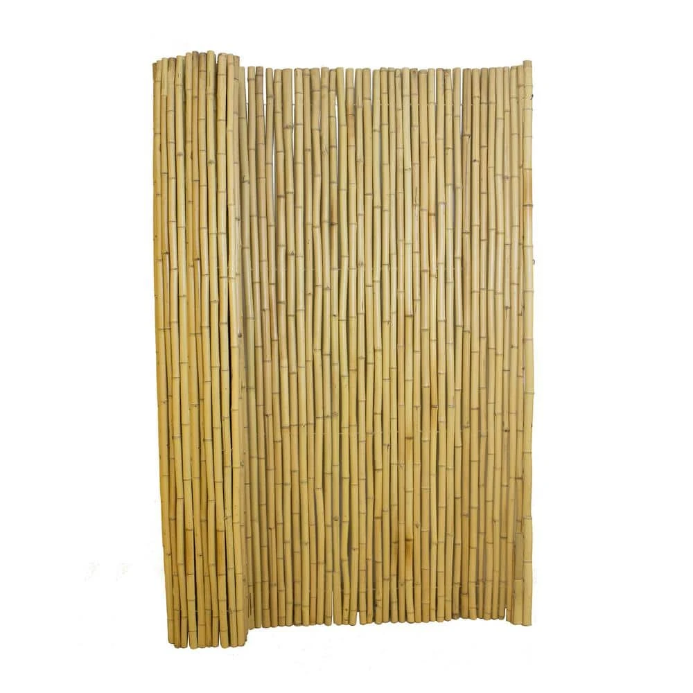 Vigoro 4 ft. H x 6 ft. W Natural Bamboo Fence 3 Vigoro 4 ft. H x 6 ft. W Natural Bamboo Fence