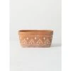 SULLIVANS Orange Cement Double Planter 2 SULLIVANS Orange Cement Double Planter -Vigoro sales Store orange sullivans plant pots cmt1182 64 1000