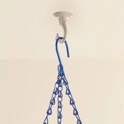 Vigoro 1.75 in. x 1.5 in. x 2.25 in. White Metal Large Ceiling Hook -Vigoro sales Store powder coating vigoro plant hangers 542229 1d 1000