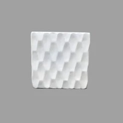 KANTE 12 in. H Square Pure White Concrete/Fiberglass Indoor Outdoor Elegant Retro Planter -Vigoro sales Store pure white kante plant pots osf0201b c80011 fa 1000