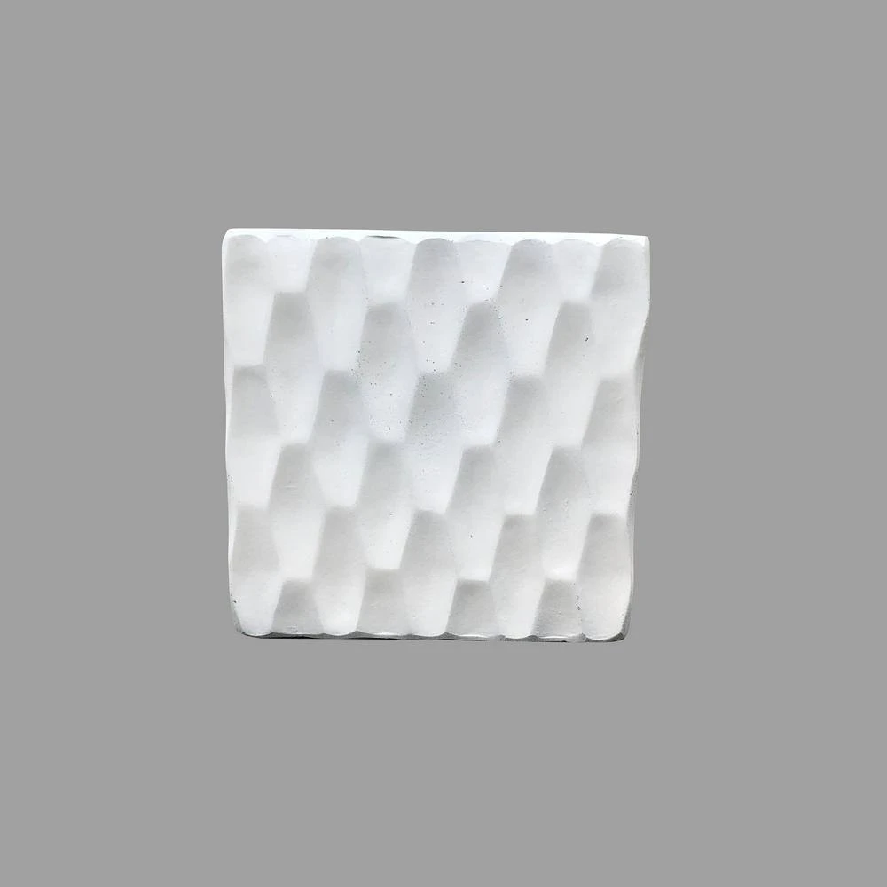 KANTE 16 in. W Square Pure White Concrete/Fiberglass Indoor Outdoor Elegant Retro Planter 8 KANTE 16 in. W Square Pure White Concrete/Fiberglass Indoor Outdoor Elegant Retro Planter - Image 6