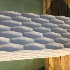 KANTE 27.6 in. H Square Pure White Concrete/Fiberglass Indoor Outdoor Elegant Retro Tall Planter -Vigoro sales Store pure white kante plant pots osf0202c c80011 44 1000