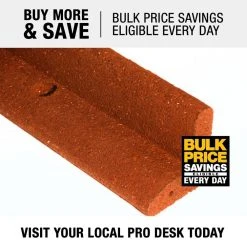 Vigoro EcoBorder 4 ft. Red Rubber Landscape Edging (6-Pack) -Vigoro sales Store red vigoro rubber edging ecobrd red 6pk 77 1000