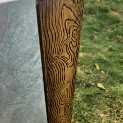 KANTE 28 in and 24 in. H Square Timber Ridge Concrete/Fiberglass Indoor Outdoor Elegant Tall Planters (Set of 2) -Vigoro sales Store timber ridge kante plant pots osf0218bc c80811 44 1000