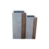 KANTE 28 in. and 24 in. Tall Timber Ridge Lightweight Concrete Tall Modern Square Outdoor Planter Set 1 KANTE 28 in. and 24 in. Tall Timber Ridge Lightweight Concrete Tall Modern Square Outdoor Planter Set -Vigoro sales Store timber ridge kante plant pots rf0218bc c80811 64 1000