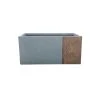 KANTE 31 in. L Timber Ridge Lightweight Concrete Modern Rectangle Outdoor Planter -Vigoro sales Store timber ridge kante plant pots rf0219b c80811 64 1000