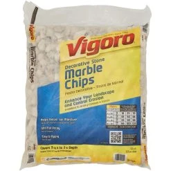 Vigoro 0.5 cu. ft. Bagged Marble Chip Landscape Rock -Vigoro sales Store vigoro bagged landscape rocks 54141 1d 1000