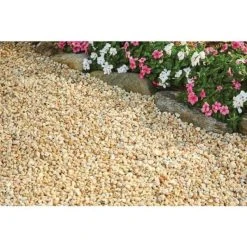 Vigoro 0.5 cu. ft. Bagged River Pebble Landscape Rock -Vigoro sales Store vigoro bagged landscape rocks 54250v 40 1000