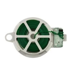 Vigoro 100 ft. Plastic Twist with Cutter -Vigoro sales Store vigoro garden wire t001avg 77 1000